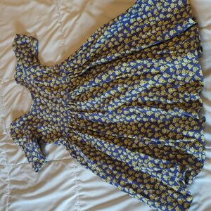 Alice And Ames Size 5 Blue Floral Dress